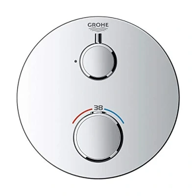 Immagine di Grohe GRO 24075000 Miscelatore termostatico a 1 Via, Cromo