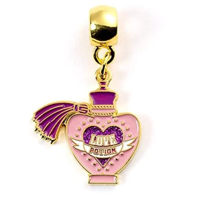 Immagine di HARRY POTTER Charm ufficiale Love Potion Slider by The Carat Shop, Medio, Placcato argento, Nessuna pietra preziosa