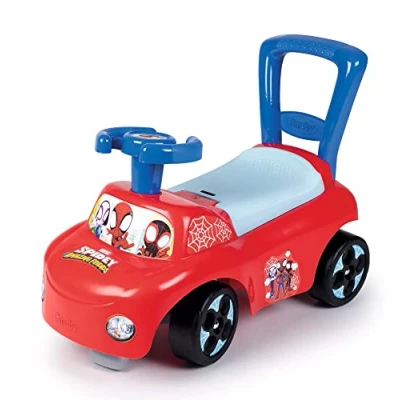 Immagine di Smoby Spidey prima auto, 760072058, +10 mesi, con fermi antiribaltamento, vano portaoggetti, made in France