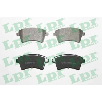 Immagine di LPR 05P1465 Kit pastiglie freno RENAULT: Kangoo II / Grand Kangoo, Express, Be Bop