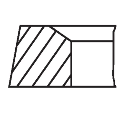 Immagine di MAHLE ORIGINAL 503 59 N0 Kit Fasce Elastiche 90,0