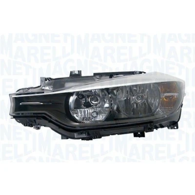 Immagine di MAGNETI MARELLI 719000000059 Fari Sx H7/H7, PW24W, PY21W, H6W Alogeno per veicolo circolazione Dx con lampadine BMW: 3 Touring, Sedan