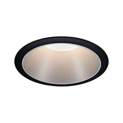 Immagine di PAULMANN 93397 Lampada LED da incasso GU10 Nero (opaco), Argento