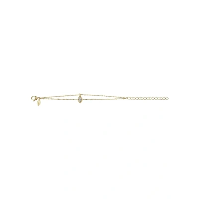 Immagine di BREIL, My Lucky Collection, Bracciale Donna A Little Magic TJ3181, Collezione Gioielli Giulia Salemi, in Acciaio Colorato, con Cubic Zirconia, Colore Gold, 21 Cm