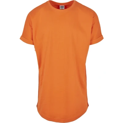 Immagine di Urban Classics LONG Shaped Turnup Tshirt basic, Uomo, Taglia: 5XL, Orange