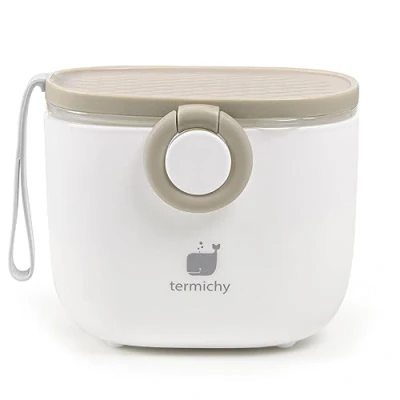Immagine di Termichy Dispenser per il latte in polvere, 250g di polvere Formula, portatile contenitoredi neonati(cachi, 1 pezzo)