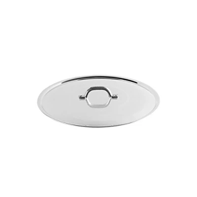 Immagine di Pentole Agnelli FAMA2922 Coperchio in Alluminio, 22 cm, Argento