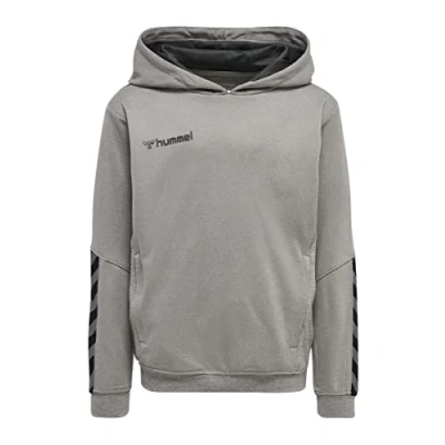 Immagine di Hummel Authentic Felpa con cappuccio Grey melange per bambini, Taglia: 116,