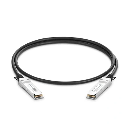 Immagine di 40G QSFP DAC, cavo Twinax in rame diretto passivo da 1 m compatibile con Cisco H40G CU1M