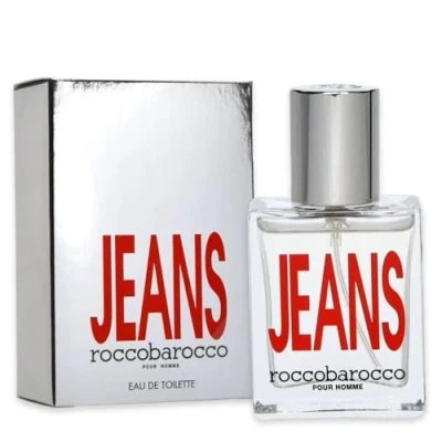 Immagine di Roccobarocco Jeans Man Eau De Toilette Uomo Profumo Dalla Fragranza Agrumata Muschiata Per L’uomo Dal Carattere Vivace E Dinamico Flacone Da 30 Ml