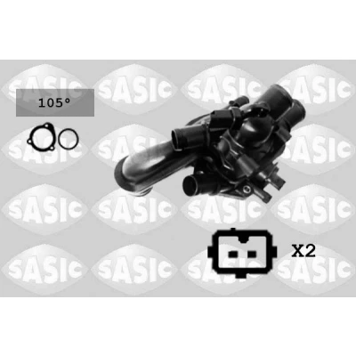 Immagine di SASIC 3300004 Termostato motore PEUGEOT: 207 Hatchback, SW, 308 I MINI: Clubman, Cabrio, CITROËN: DS3 C4 Hatchback