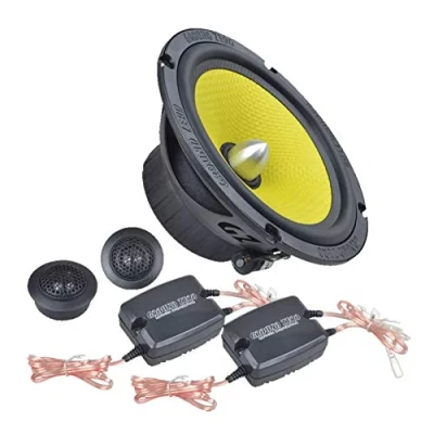 Immagine di Ground Zero GZTC 165 6.5″ 3 Ohms Sistema di altoparlanti componenti a 2 vie 150 W picco 0.75&quot; Tweeter