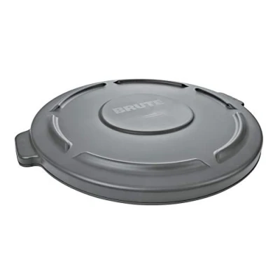Immagine di Rubbermaid Commercial Products 261960 Coperchio Rotondo, LLDPE, Grigio