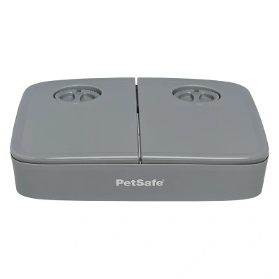 Immagine di PetSafe Distributore automatico di cibo 2 pasti ; design antimanomissione; contiene secco per cani e gatti