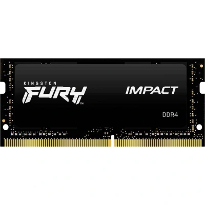 Immagine di Kingston FURY Impact Modulo memoria Laptop DDR4 32 GB 1 x 3200 MHz 204pin SO DIMM CL20 KF432S20IB/32
