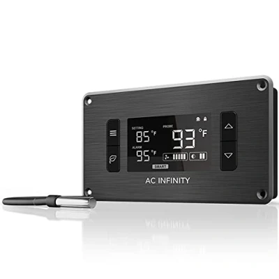 Immagine di AC Infinity CONTROLLER 2, Termostato Ventola e Regolatore di Velocità, per Home Theater AV Media Cabinet Raffreddamento