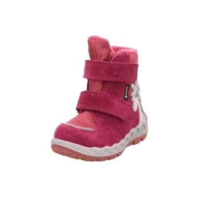 Immagine di Superfit Icebird Stivali da neve per bambini, Taglia: 21, Red/pink Pelle e tessuto