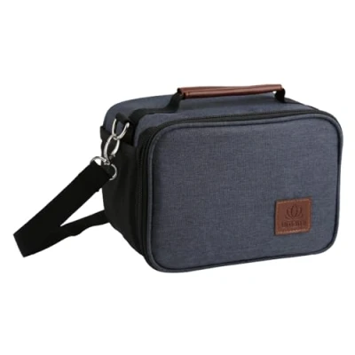 Immagine di Umami Isolato Borsa Termica per Pranzo Donne/Uomini, Portapranzo Carina Lavoro e Picnic, Ampio Contenitore Bento con Scomparti Multipli, Regolabile