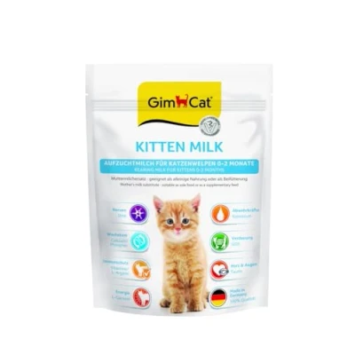 Immagine di GimCat Kitten Milk Latte per gatti con taurina e calcio, 1 bustina (1 x 200 g)