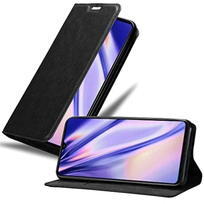 Immagine di Cadorabo Custodia Libro per Huawei P30 PRO in NERO di NOTTE con Vani Carte, Funzione Stand e Chiusura Magnetica Portafoglio Cover Case Wallet Book Etui Protezione
