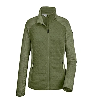 Immagine di killtec Women&#039;s Giacca elasticizzata con collo alto/giacca in pile KOS 68 WMN FLX JCKT, olive, 34, 39134 000