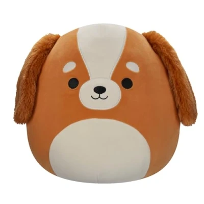 Immagine di Squishmallows SQCR05413 Ysabel The Brown and White Spaniel, 30,5 cm, multicolore
