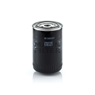Immagine di MANN FILTER W 940/47 Filtro olio 3/4 16 UNF con una valvola blocco arretramento ad avvitamento
