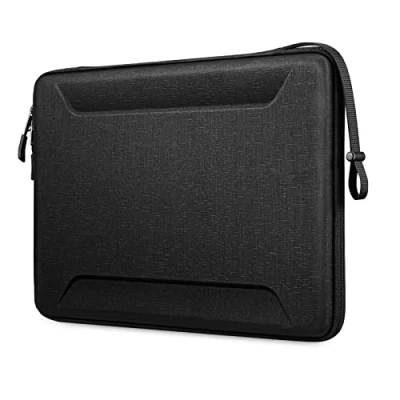 Immagine di FINPAC Custodia Protettiva a 360 da Laptop per 13,6&quot; MacBook Air M3/A3113 2024 M2/A2681 2022, Pro 14 2021, Pro/Air 13, Sottile Rigida Porta PC Borsa 13&quot; iPad M4/ M2