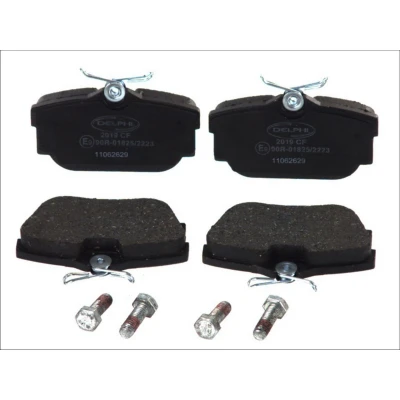 Immagine di DELPHI LP2019 Kit pastiglie freno Non predisposto per contatto segnalazione usura con lamierino anticigolío accessori