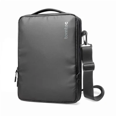 Immagine di tomtoc 360 Custodia per Nuovo 14 Pollici MacBook Pro M4/M3/M2/M1 Pro/Max (2024 2021) A3401 A3185 A3112 A2992 A2918 A2779 A2442, Borsa Laptop Premium a tracolla Notebook