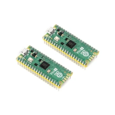 Immagine di Waveshare 2 Pack Pre Soldered Raspberry Pi Pico with Header RP2350 Microcontroller Board Mini Kit Based on Chip,Dual Core &amp; Dual Architecture,Support C/C++/Python