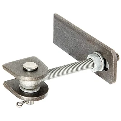 Immagine di Alberts 411121 Bandella per cancelli, Grigio, 13.5 x 4.5 5.5 cm