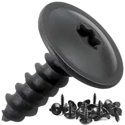 Immagine di Twowinds Vite Autofilettante Torx M5 x 16 mm per parafanghi, passaruota, paraurti, griglie N90775001 N91160401 Nero (20 pezzi) TX25