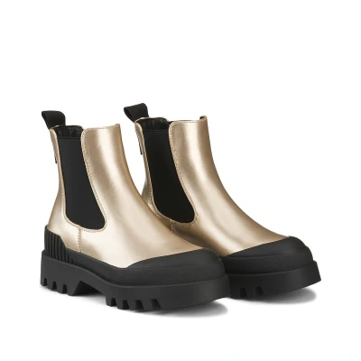 Immagine di ONLY Onlbuzz 2 Pu Boot Noos, Stivali Donna, Colore Oro, 37 EU
