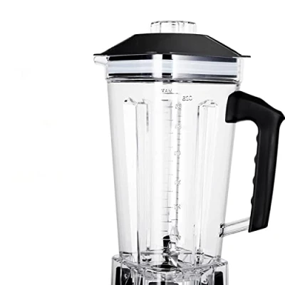 Immagine di 2L Contenitore Grande Senza BPA per Frullatore, Vaso di Ricambio Frullatore Grandi Dimensioni con Lama e Coperchio (Vaso del frullatore)