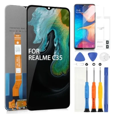 Immagine di LCD Display per Oppo Realme C35 Schermo RMX3511 6,6&quot; Digitizer Touchscreen Sostituzione Assembly con Strumenti