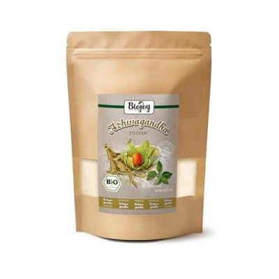 Immagine di Biojoy Ashwagandha in Polvere BIO (500 g), Radice di macinata (Withania somnifera)