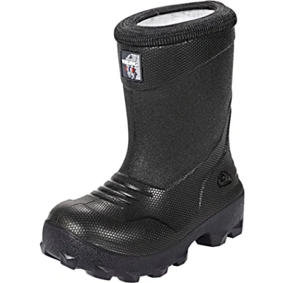 Immagine di Viking Fr​o​s​t​ Fi​g​h​t​e​r​, Stivali da Neve Unisex Bambini e ragazzi, Multicolore (Black/Grey), 37 EU