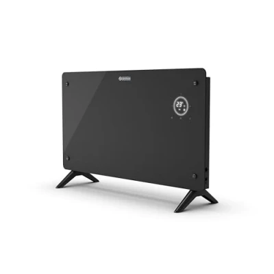 Immagine di Olimpia Splendid 99238 Caleo Glass WiFi Termoconvettore 2.000 W, da parete o pavimento, riscalda 60 m3