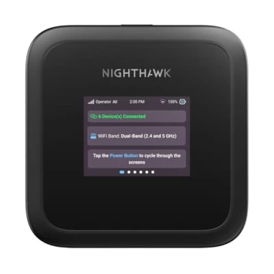 Immagine di NETGEAR Nighthawk M3 Router 5G Wifi 6E (MH3150), con Sim, Portatile Funzioni di Modem per fino a 32 Dispositivi, Ultra Veloce Download 4Gbps