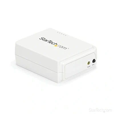 Immagine di StarTech.com Server di Stampa Wireless N ad 1 porta USB con ethernet 10/100 Mbps WiFi Print 802.11 b/g/n (PM1115UWEU)