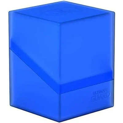 Immagine di ULTIMATE GUARD Boulder Deck Case 100+ Standard Size Box, Tinta Unita, Colore Zaffiro, Misura, UGD010691