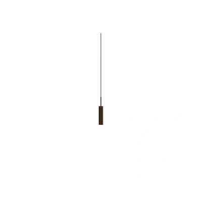 Immagine di Audo Copenhagen Lampada a sospensione Tubulaire, 24 cm, color bronzo, alluminio