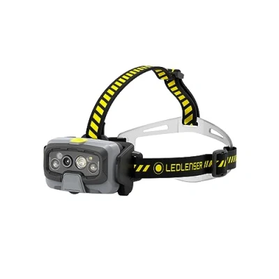 Immagine di Ledlenser HF8R Lampada frontale a LED ricaricabile da lavoro 1600 lumen avventura Impermeabile con luce rossa IP68