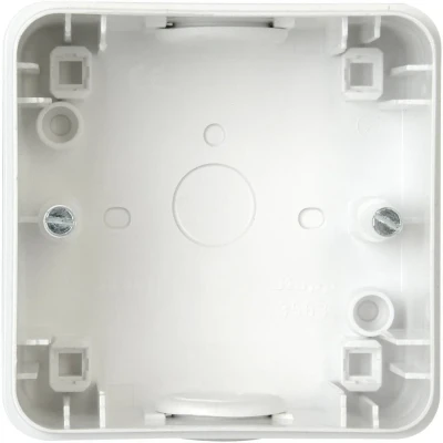 Immagine di Kopp 356352013 Interruttore per ambienti umidi Accessori Alloggiamento a parete Arktis Bianco