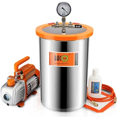 Immagine di BACOENG Kit Camera a Vuoto da 19 L con Pompa 85 Lt/min
