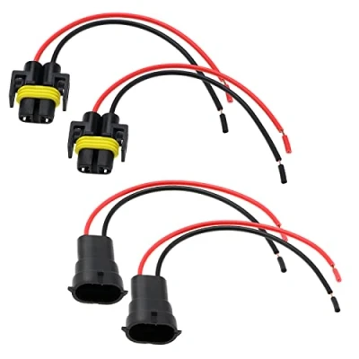 Immagine di 4 PZ H8 H11 2 Pin Fendinebbia Cablaggio per H8/H9/H11/880/881 Lampadine Presa Lampadina Connettore Plug and Play 15 cm