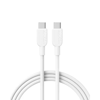 Immagine di Anker cavo USB C(0,9 m)(60 W/3 A), di ricarica C rapida per iPhone 15, Samsung Galaxy S23, iPad Pro 2021, Mini 6, Air 4, MacBook 2020, Switch (USB 2.0)