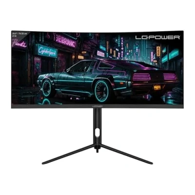 Immagine di LC Power M30UWFC Monitor da gioco ERP F (A G) 74.9 cm (29.5 pollici) 2560 x 1080 Pixel 21:9 1 ms DisplayPort, HDMI ™, Cuffie (jack 3,5 mm) VA LED