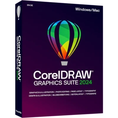 Immagine di Corel CorelDRAW Graphics Suite 2024, Perpetuo, 1 dispositivo, Consegna postale